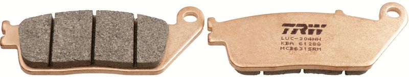 Bremsbelagsatz, Scheibenbremse