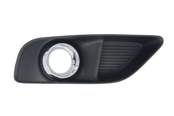 Stoßstangengitter vorne R (mit Löchern für Halogenscheinwerfer, schwarz/silber, SRT-8) passt zu: CHRYSLER 300 C II 04.11-10.14