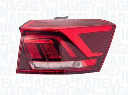 Lampe hinten R (äußerer Teil, LED, glasfarbe geräuchert) passt zu: VW T-ROC 07.17-03.22