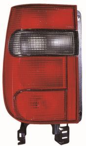 Lampe hinten L (P21W/R5W, blinkerfarbe getönt grau, glasfarbe rot) passt zu: SKODA FELICIA I pick-up 5D 10.94-03.98