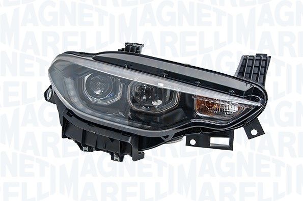 Scheinwerfer L (H7/H7/LED/PY21W, glühbirne, einsatzfarbe: schwarz, blinkerfarbe: orange) passt zu: FIAT TIPO 10.15-