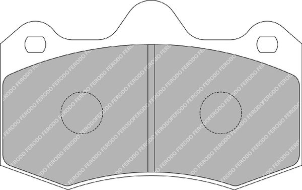 Bremsbelagsatz, Scheibenbremse