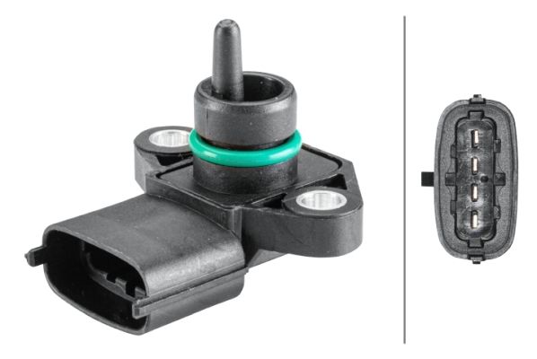 Drucksensor im Ansaugkrümmer (4 pin) passt zu: HYUNDAI ACCENT III, ACCENT IV, ELANTRA V, ELANTRA VI, GENESIS, GETZ, GRANDEUR, H-1, H-1 / STAREX, H-1 CARGO, H-1 TRAVEL, I10 I 1.0-3.3 07.01-