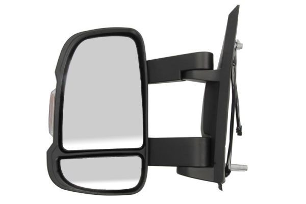 Außenspiegel L (elektrisch, gewölbt, beheizt, medium, mit Blinker, w16w glühbirne) passt zu: CITROEN JUMPER II, FIAT DUCATO, PEUGEOT BOXER 04.06-