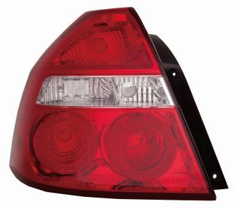 Lampe hinten L (P21/5W/P21W, blinkerfarbe weiß, glasfarbe rot) passt zu: CHEVROLET AVEO II Sedan 4D 04.05-04.08