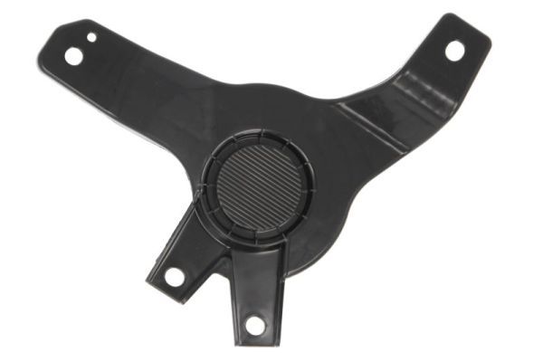 Stoßstangengitter vorne R (mit Löchern für Halogenscheinwerfer, mattschwarz) passt zu: KIA NIRO I DE FL 01.19-08.22