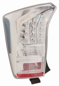 Lampe hinten L (LED/W21W/W5W/WY21W, blinkerfarbe weiß, glasfarbe weiß) passt zu: TOYOTA PRIUS III W3 Hatchback 04.09-04.12