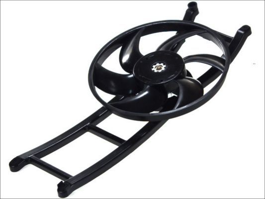 Kühlerlüfter (mit Gehäuse) passt zu: FIAT PANDA 1.1/1.2/1.2CNG 09.03-