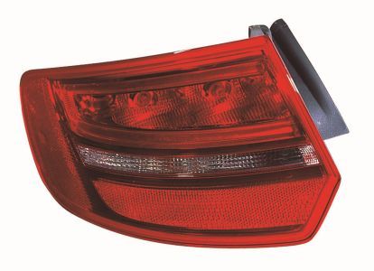 Lampe hinten R (äußerer Teil, LED, blinkerfarbe weiß, glasfarbe rot) passt zu: AUDI A3 8P Cabrio / Hatchback 05.03-05.08
