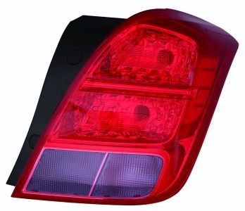 Lampe hinten R (W21/5W/W21W/WY21W, glasfarbe rot) passt zu: CHEVROLET TRAX 12.12-12.15