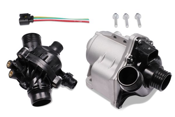 elektrische Wasserpumpe (mit Thermostat) passt zu: BMW 1 (E82), 1 (E87), 1 (E88), 3 (E90), 3 (E91), 3 (E92), 3 (E93), 5 (F10), 5 (F11), 5 GRAN TURISMO (F07), 6 (F12), 6 (F13) 1.6-3.0H 03.06-10.18