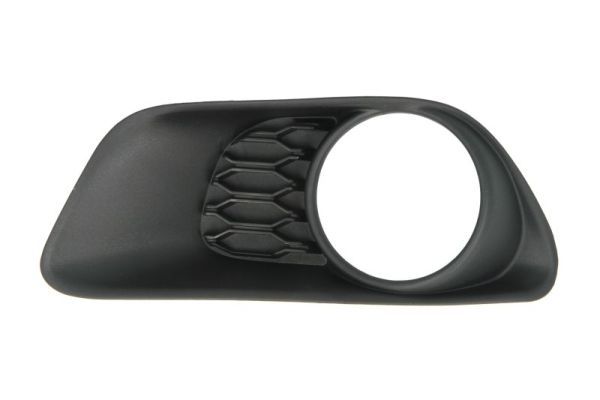 Stoßstangengitter vorne L (mit Löchern für Halogenscheinwerfer, kunststoff, schwarz) passt zu: CHRYSLER VOYAGER 09.11-09.16