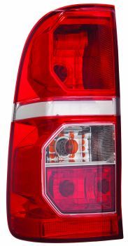 Lampe hinten L (P21/5W/P21W, blinkerfarbe weiß, glasfarbe rot) passt zu: TOYOTA HILUX VII 06.11-06.15