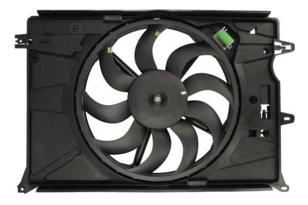 Kühlerlüfter (mit Gehäuse) passt zu: FIAT 500X, JEEP RENEGADE 1.4-2.0D 07.14-