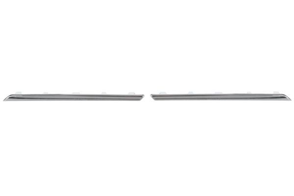 Lamellengitter L/R (2 Stk. Garnitur, kunststoff, chrom, CZ) passt zu: RENAULT MEGANE III Ph III 01.14-09.15