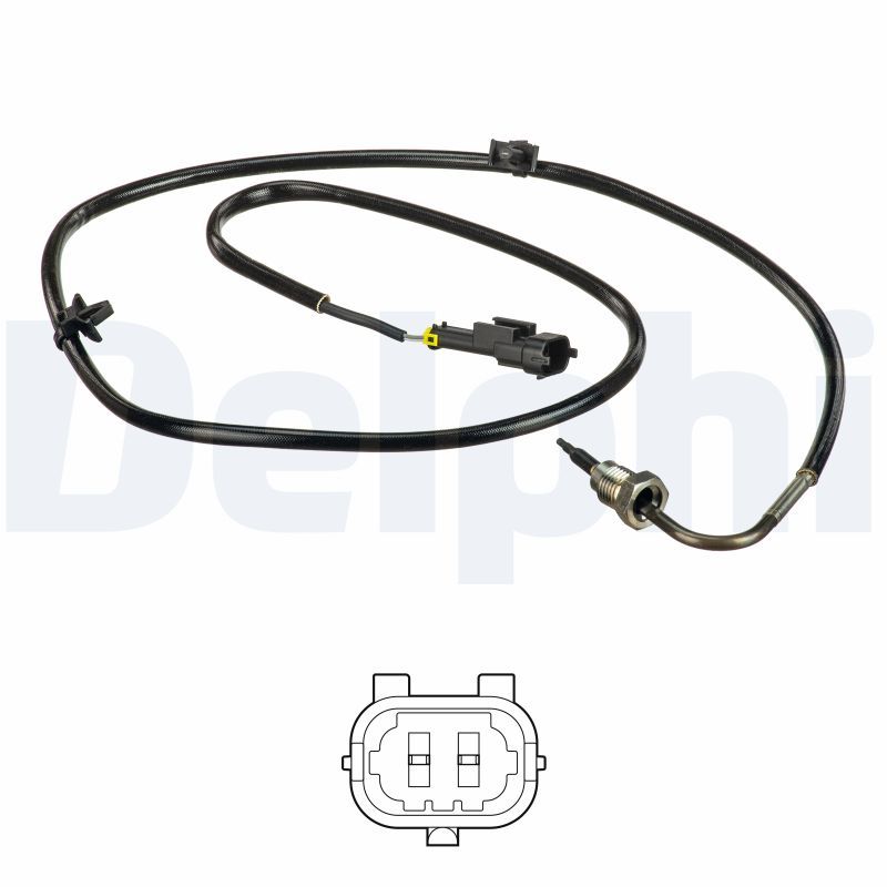 Abgastemperatursensor (vor dem partikelfilter) passt zu: OPEL CORSA D, CORSA D/HATCHBACK 1.2LPG/1.3D 07.06-08.14