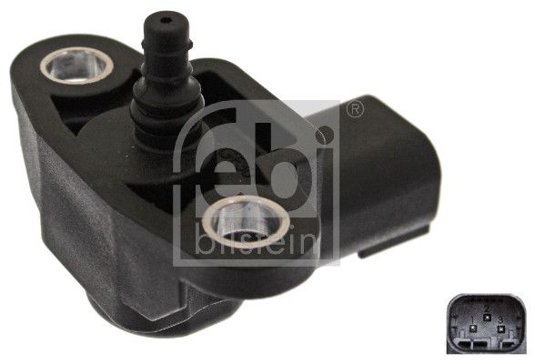 Drucksensor im Ansaugkrümmer (3 pin) passt zu: MERCEDES A (W169), B SPORTS TOURER (W245), C (CL203), C T-MODEL (S203), C T-MODEL (S204), C (W203), C (W204), CLC (CL203), CLK (A209) 2.0D-4.0D 03.99-
