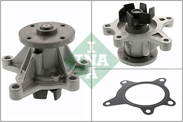 Kühlmittelpumpe, mit dichtung passt zu: HYUNDAI ACCENT IV, CRETA, ELANTRA IV, ELANTRA V, ELANTRA VI, ELANTRA VII, I20 I, I30, I40 I, I40 I CW, IX20, IX35, KONA, SOLARIS, TUCSON 1.4-2.0 05.06-