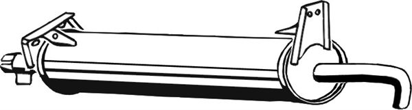 Mittelschalldämpfer