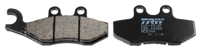 Bremsbelagsatz, Scheibenbremse