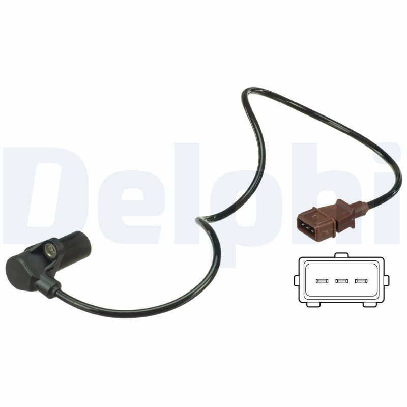 Kurbelwellensensor passt zu: ALFA ROMEO 145, 146, 155, 156, GTV, SPIDER 1.4-2.0 02.92-05.06