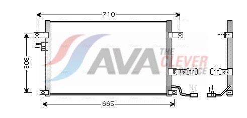 Kondensator, Klimaanlage