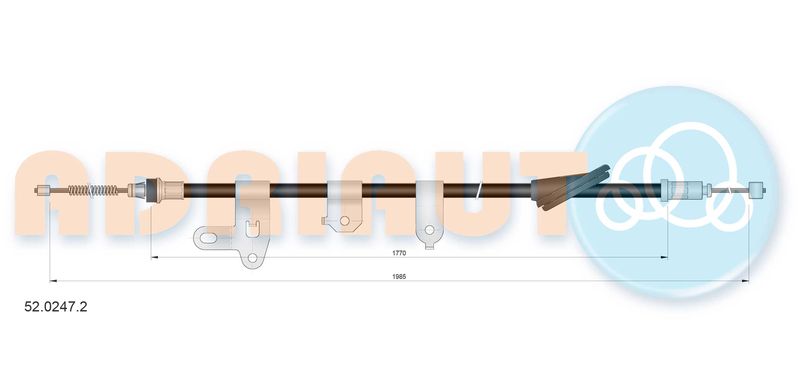 Seilzug, Feststellbremse