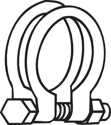 Auspuffsystemhalter (65mm) passt zu: MERCEDES 124 (C124), 124 (W124), E (C124), E (W124), V (638/2), VIANO (W639), VITO / MIXTO (W639), VITO (W638), VITO (W639), ALFA ROMEO 155 2.0D-3.2 12.84-