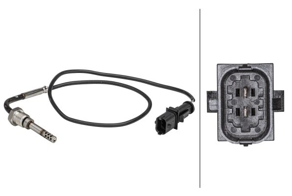 Abgastemperatursensor (vor katalysator) passt zu: ALFA ROMEO 159, BRERA, SPIDER, LANCIA DELTA III 1.9/1.9D/2.4D 09.05-08.14