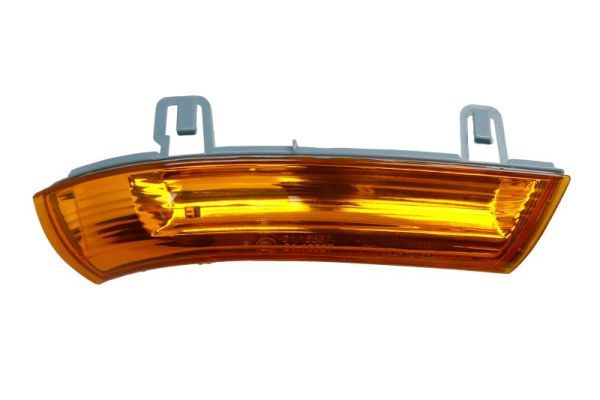 Die Lampen-Anzeige im Spiegel R (orange, LED) passt zu: SEAT ALHAMBRA, SKODA SUPERB I, VW EOS, GOLF PLUS V, GOLF V, JETTA III, PASSAT B5.5, PASSAT B6, SHARAN 1.2-4.0 09.95-12.22