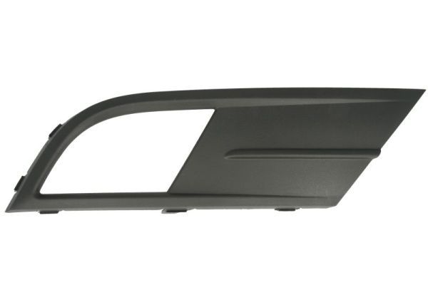 Stoßstangengitter vorne R (Oben, mit Löchern für Halogenscheinwerfer, kunststoff, schwarz) passt zu: VW JETTA IV 09.14-01.18