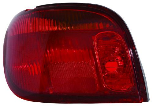 Lampe hinten L (P21/5W/P21W, blinkerfarbe rot, glasfarbe rot, Valeo-Typ) passt zu: TOYOTA YARIS XP10 03.03-11.05
