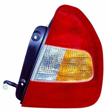 Lampe hinten L (P21/5W/P21W, blinkerfarbe orange, glasfarbe rot) passt zu: HYUNDAI ACCENT II Hatchback 4D 09.99-11.05