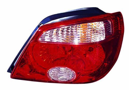 Lampe hinten L (W16W/W21/5W/W5W/WY21W, blinkerfarbe weiß, glasfarbe rot) passt zu: MITSUBISHI OUTLANDER I 01.02-10.06