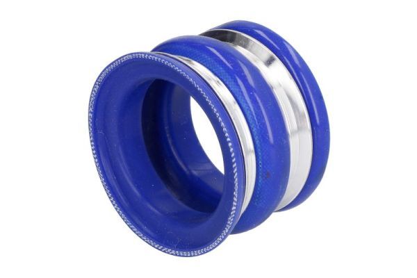 Luftkühlerschlauch (eingangsseite, 57mmx49mm, blau) passt zu: RVI KERAX, PREMIUM 2, VOLVO B9, FL, FM, FM II, FM9 D11A-370-G9A300 03.00-