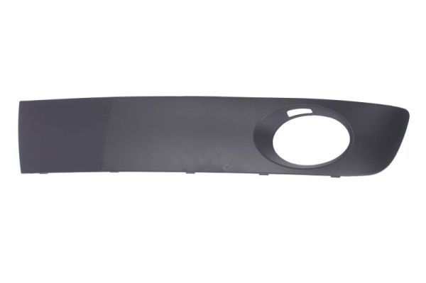 Stoßstangengitter vorne L (mit Löchern für Halogenscheinwerfer, kunststoff, schwarz) passt zu: VW TRANSPORTER T5 09.09-04.15