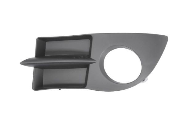 Stoßstangengitter vorne L (mit Löchern für Halogenscheinwerfer, schwarz, CAMPUS/STORIA) passt zu: RENAULT CLIO II Ph II, THALIA I 02.98-09.03