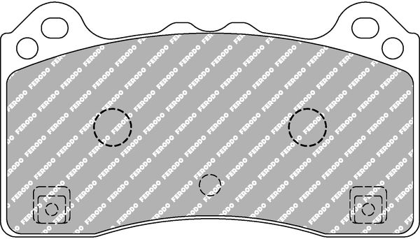 Bremsbelagsatz, Scheibenbremse