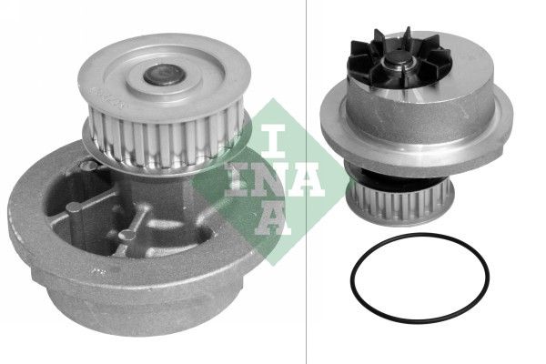 Kühlmittelpumpe, mit dichtung passt zu: CHEVROLET AVEO / KALOS, CORSA, DAEWOO 1.5I, CIELO, CIELO LOAD RUNNER, LANOS, NEXIA, OPEL ASTRA F, ASTRA F CLASSIC, ASTRA F/KOMBI, ASTRA G 1.2-1.6 08.82-