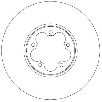 Bremsscheibe vorne L/R ((EN) M12x1.5) passt zu: FORD TRANSIT V363 2.0D-Electric 08.13-