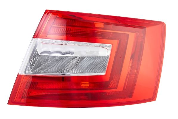 Lampe hinten R (H21W/P21W/W5W, nebellicht, rückfahrlicht) passt zu: SKODA OCTAVIA III Liftback 11.12-06.16