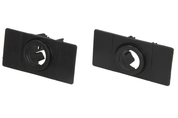 Parksensormontagesatz vorne (Seite, 2 Stücke, kunststoff, schwarz, zertifikat TÜV) passt zu: VW PASSAT B8 08.14-01.19