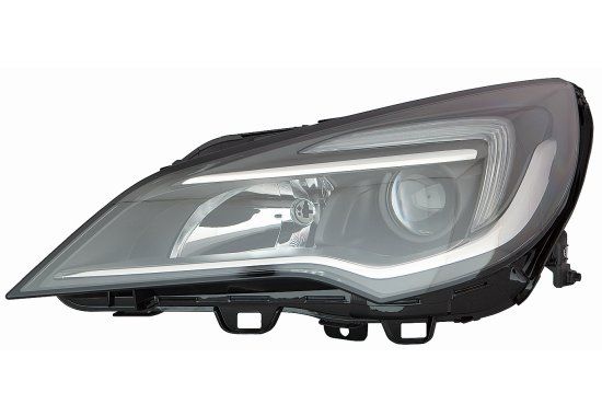 Scheinwerfer R (H1/H7/LED, elektrisch, mit motor) passt zu: OPEL ASTRA K 06.15-10.19