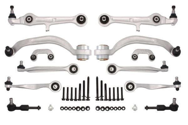 Lenkersatz, Radaufhängung