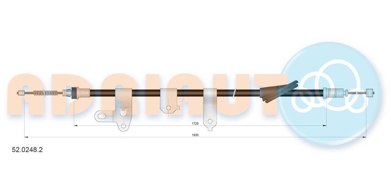 Seilzug, Feststellbremse