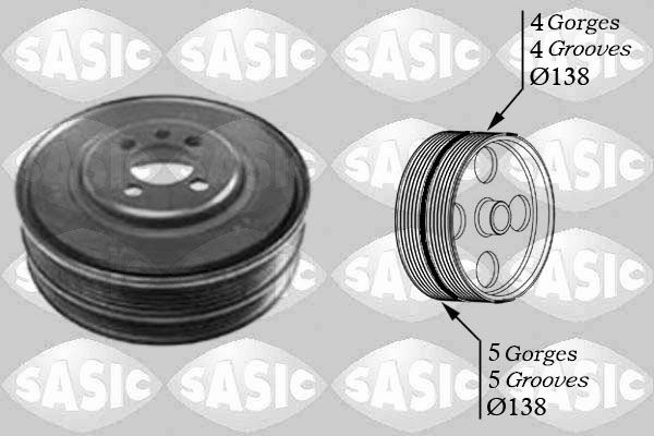 Riemenscheibe, Kurbelwelle