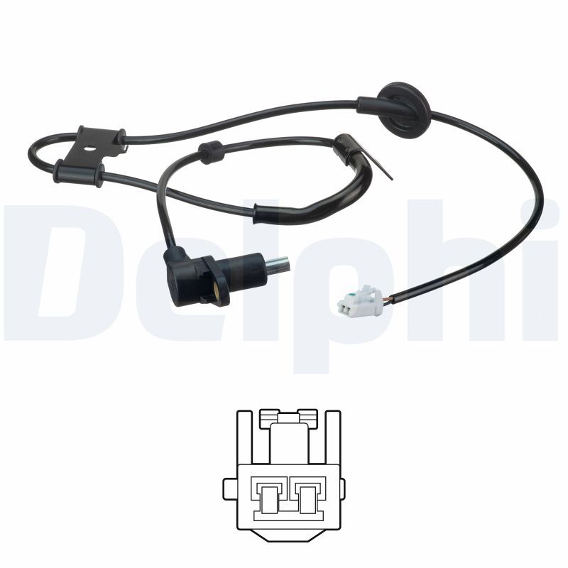 ABS-Sensor hinten R passt zu: HYUNDAI COUPE II 1.6/2.0/2.7 01.01-08.09