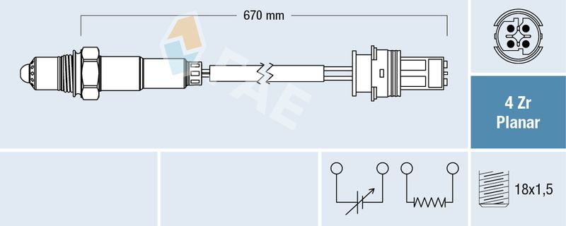 Abgasdrucksensor (anzahl der Pins: 2/3) passt zu: OPEL ASTRA K, CASCADA, INSIGNIA B, INSIGNIA B COUNTRY, INSIGNIA B GRAND SPORT, MOKKA / MOKKA X, ZAFIRA C 1.6/1.6D/2.0D 12.12-
