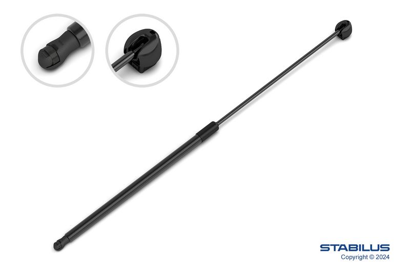 Gasfeder, Motorhaube