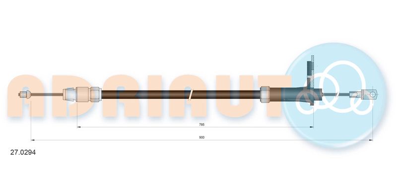 Seilzug, Feststellbremse